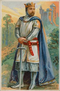 Rey Luis VI, llamado el Gordo de French School