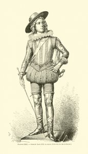 Rey Luis XIII de Francia de French School