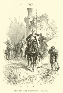 Caballeros y campesinos de French School