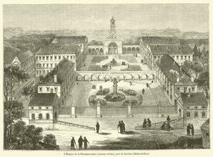El Hospicio de la Gratitud, casa Brezin, cerca de Garches, Sena y Oise de French School