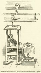 La Balance de Sanctorius (grabado)