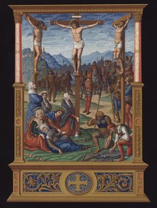 La Calvaire, manuscrito francés de finales del siglo XV de French School