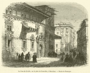 La Casa de Gralla, en la plaza de Courcelles, en Barcelona