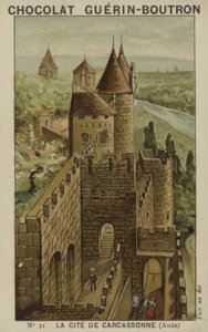 La Ciudad de Carcasona, Aude de French School