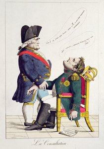 La consulta, mayo de 1815 de French School