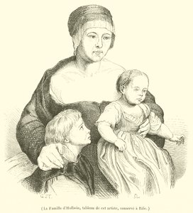 La familia de Holbein (grabado)