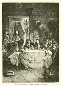 La Fontaine, Boileau, Molière y Racine