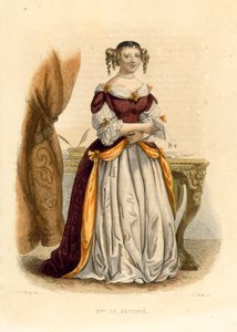 La Marquesa de Sévigné de French School