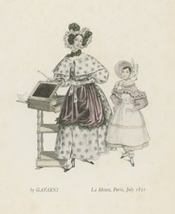 La Mode, París, julio 1831 de French School
