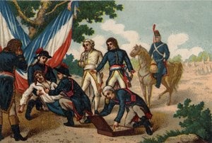 La Muerte del General Marceau (François-Séverin Desgraviers Marceau) de French School