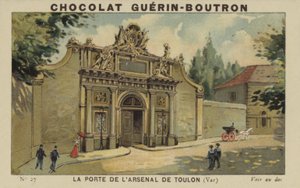 La Puerta del Arsenal de Toulon, Var de French School