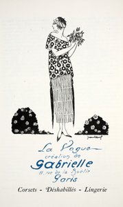La Vogue creación de Gabrielle de French School
