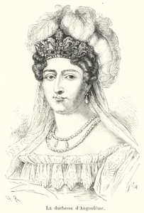 La duquesa de Angulema de French School