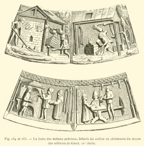 La fundición de metales preciosos de French School