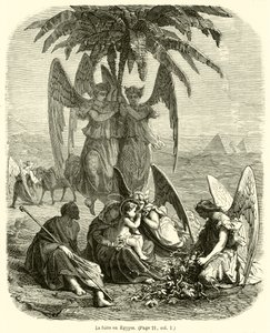 La huida a Egipto de French School