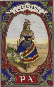 Etiqueta para hilo Africano de French School