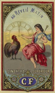 Etiqueta para hilo Au Reveil Matin de French School