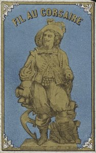 Etiqueta para hilo de corsarios de French School