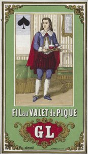 Etiqueta para hilo Jack of Spades de French School