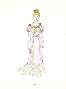 Moda femenina, 1902 de French School