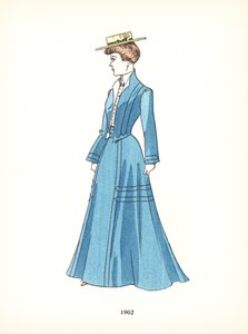 Moda femenina, 1902 de French School