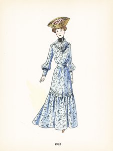 Moda femenina, 1902 de French School