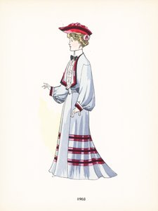Moda femenina, 1903