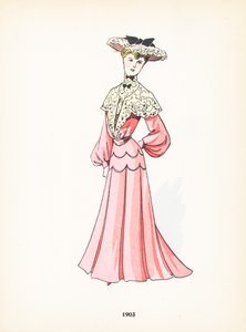 Moda femenina, 1903