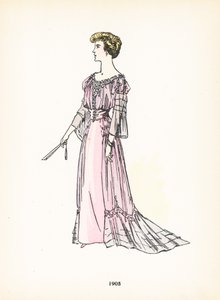 Moda femenina, 1905