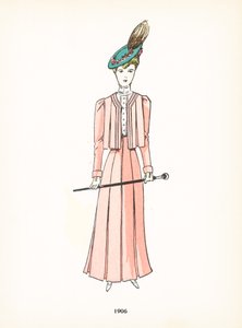 Moda femenina, 1906