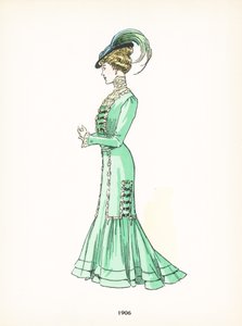 Moda femenina, 1906