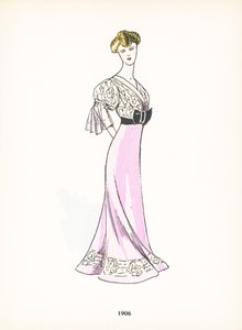 Moda femenina, 1906 de French School