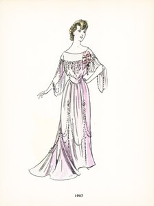Moda femenina, 1907 de French School
