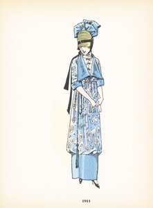 Moda femenina, 1911 de French School