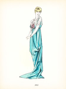 Moda femenina, 1912 de French School