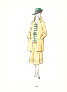 Moda femenina, 1917