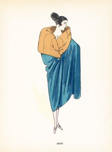Moda femenina, 1919 de French School