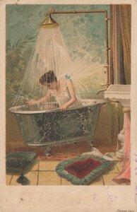 Dama en el baño de French School