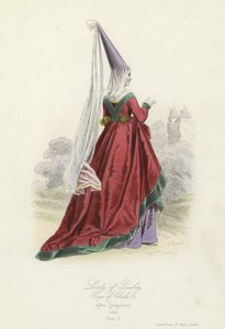Dama de calidad, reinado de Carlos VII de Francia de French School