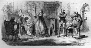 El caso del collar de la reina: Madame de la Motte (1756-1791) Grabado en 