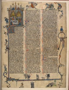 Lancelot-Grail (El ciclo de la Vulgata en prosa), Add MS 10294/1 f.1dr