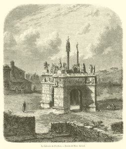El Calvario de Pleyben de French School