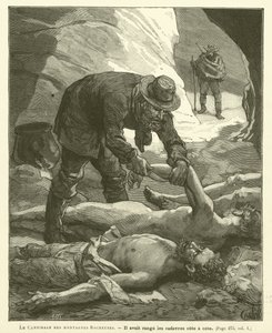 Le Cannibale Des Montagnes Rocheuses de French School