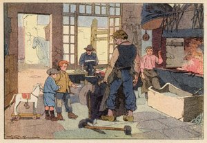 Le Forgeron, el herrero de French School