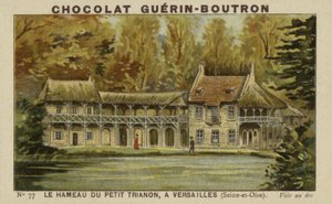 El Hameau del Petit Trianon, en Versalles, Sena y Oise de French School