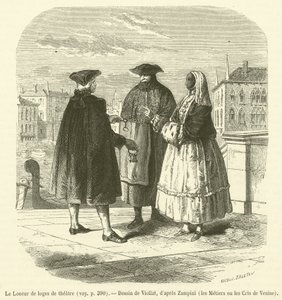 El arrendador de palcos de teatro de French School