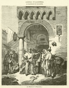 Le Marchand de Macaroni (grabado)