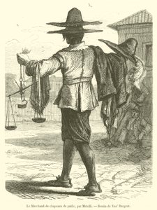 El Vendedor de sombreros de paja de French School