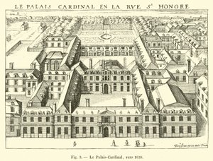 El Palais-Cardinal, hacia 1638 de French School