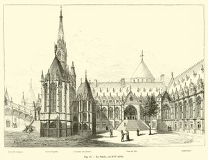 El Palacio, en el siglo XVI de French School